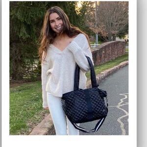 Oliver Thomas Quilted Tote Bag